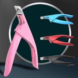 professional u-shape acrylic nail tip clipper – precise false nail cutter for salon results
