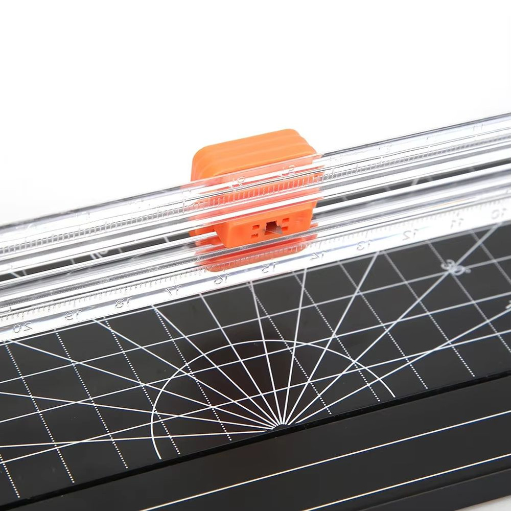 A4 A5 Guillotine Paper Cutter With Safety Guard Lightweight Coupon Craft Paper Trimmer 4