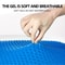 Honeycomb Gel Seat Cushion For Car Office Breathable Silicone Support Pad FourSeason Universal 5