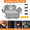 Dog Car Seat Cover For Back Seat 100 Waterproof Dog Car Hammock With Mesh Window And Side Protecti 1