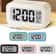 LED Digital Alarm Clock For Desk Bedroom MultiFunction Electronic Desktop Time Date Display 0