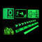 GlowintheDark Double Sided Tape Waterproof Fluorescent Safety Tape For Stairs Walls Night Marking 5