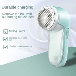 professional lint & pet hair remover roller – electric clothes fabric shaver and brush for sweaters & upholstery