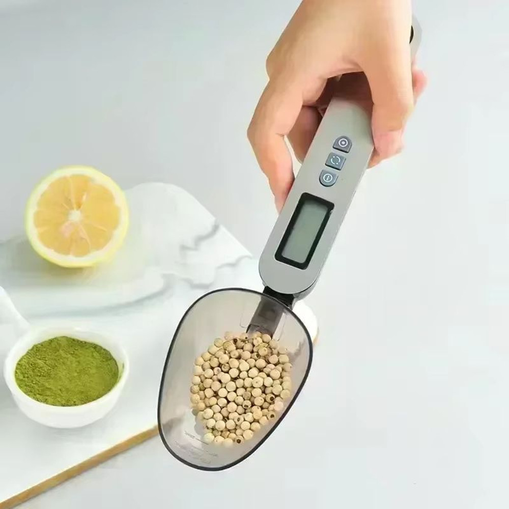 Digital Measuring Scale And Spoon Set Electronic Weight Tool For Kitchen Milk Dosing And More 6