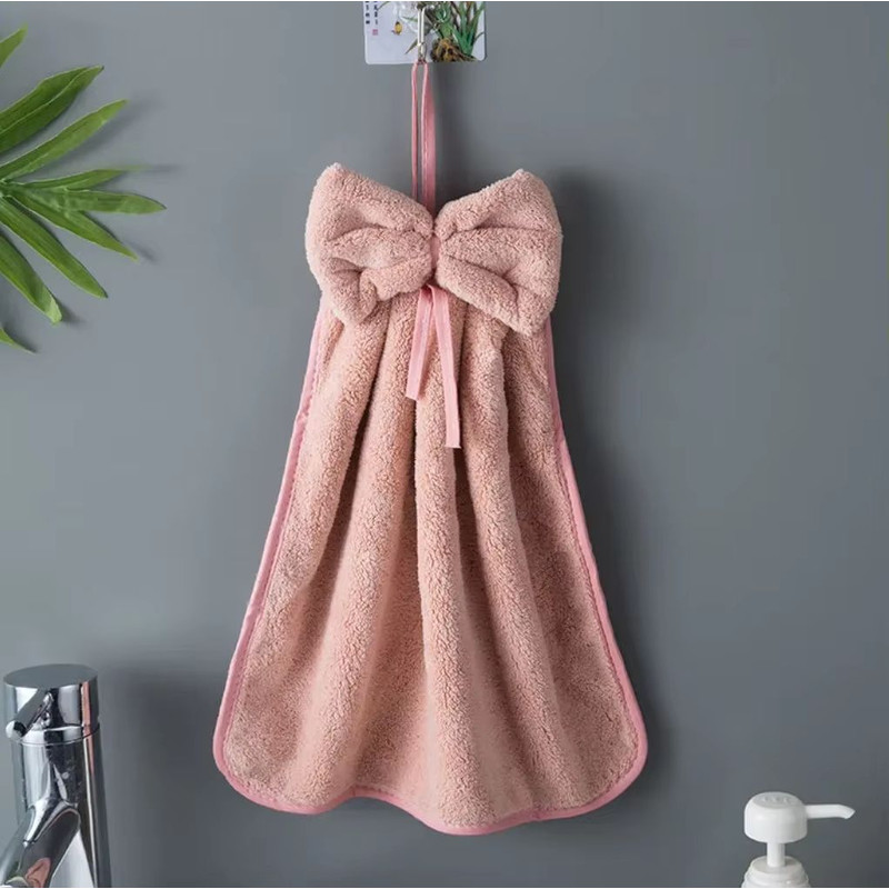 Microfiber Kitchen Hand Towel Coral Velvet Bath Towel For Bathroom Spa And Beach Use 9