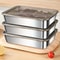 Premium Stainless Steel Food Storage Container With Lid LeakResistant Lunch Refrigerator Organize 1