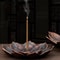 Lotus Alloy Incense Burner And Stick Holder For Meditation And Home Decor 0