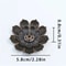 Lotus Alloy Incense Burner And Stick Holder For Meditation And Home Decor 2
