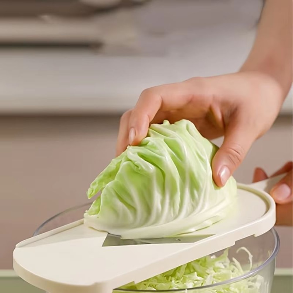 Ultra Fine Vegetable Slicer And Cabbage Shredder Handheld Salad And Carrot Cutter 3