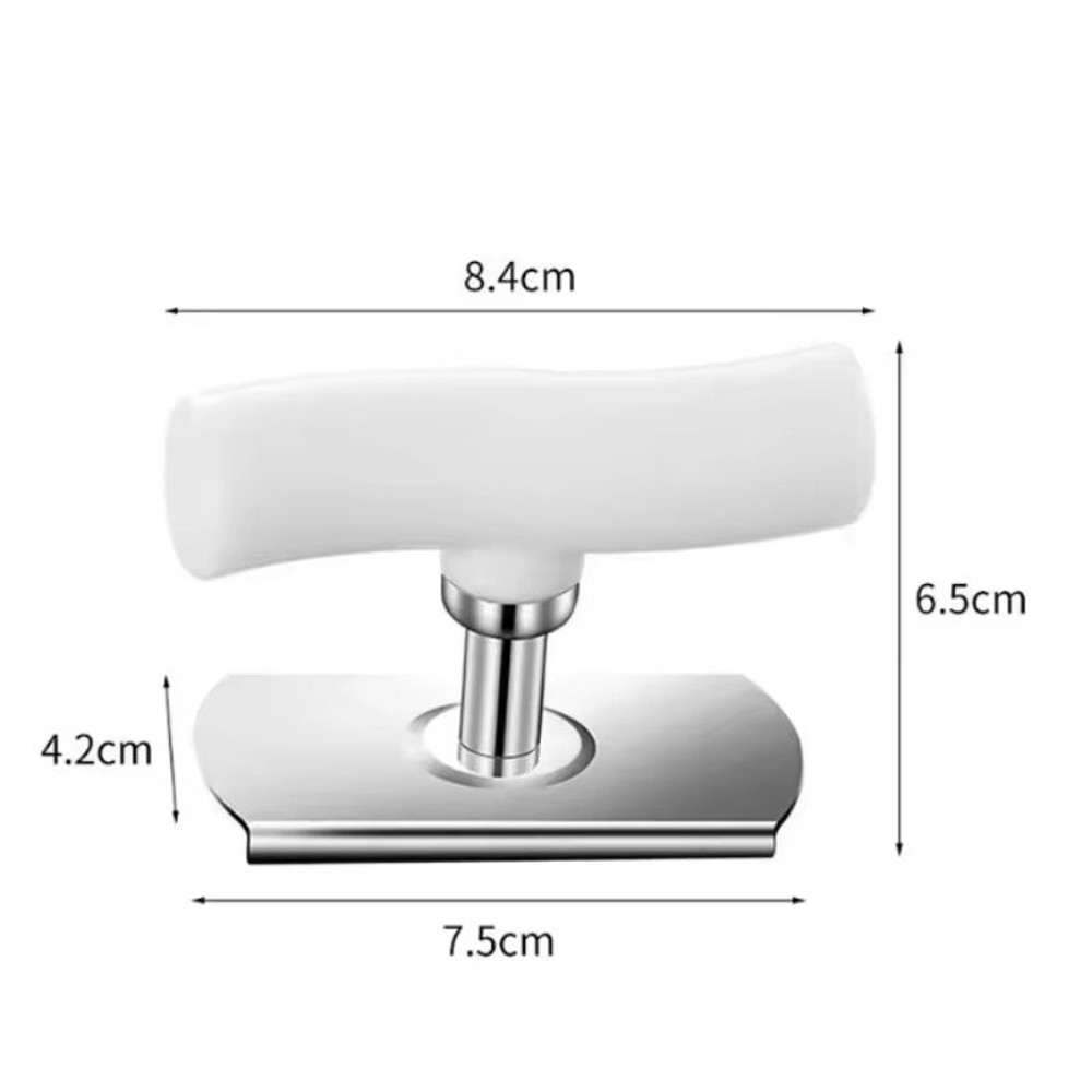 LaborSaving Stainless Steel Can Bottle Opener Adjustable Rotating Lid Grip Tool 5