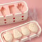 BPA Free Silicone Popsicle Mold For DIY Homemade Ice Cream And Fun Cartoon Shapes With Lid And Stic 0