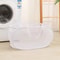 Breathable Mesh Folding Laundry Basket Light Portable Dirty Clothes Storage Organizer With Handles 8