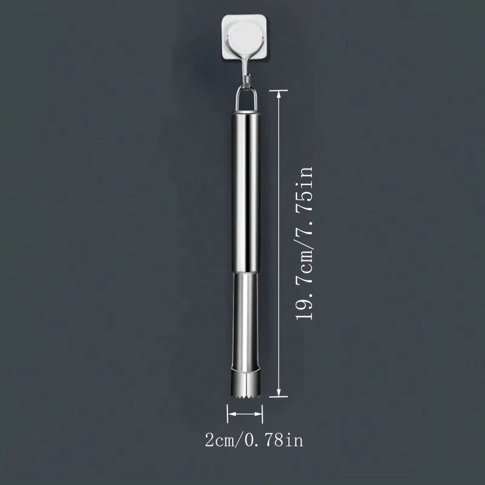 Stainless Steel Fruit Corer SeedCore Remover And Slicer Knife Kitchen Gadget 4