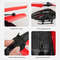 Remote Control Induction Helicopter Dual Mode Suspended Aircraft With Lighting Anti Drop Collision 3