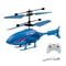 Remote Control Induction Helicopter Dual Mode Suspended Aircraft With Lighting Anti Drop Collision 8