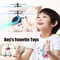 Mini RC Helicopter Drone For Kids Safe FallResistant Rechargeable Flying Toy 4