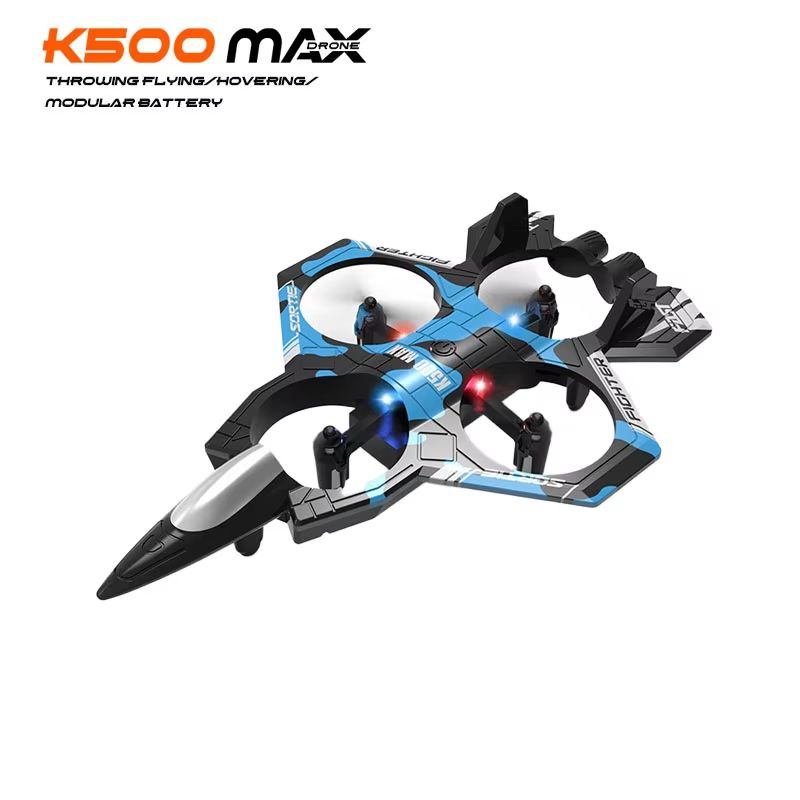 K500 RC Drone Fighter Jet 24G Remote Control Airplane With 360 Flips And Hovering 7