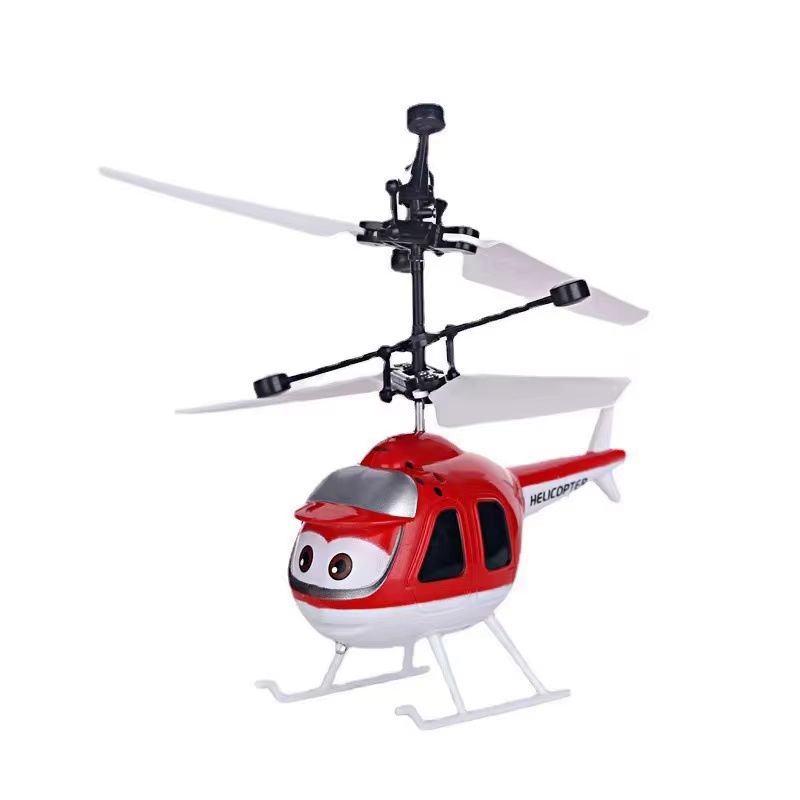 Mini Infrared Hand Induction RC Helicopter Electric Flying Airplane Toy For Kids 6