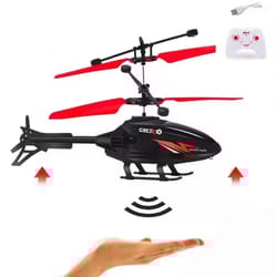gesturefly gesture-sensor indoor flying toy helicopter (infrared remote & led light)