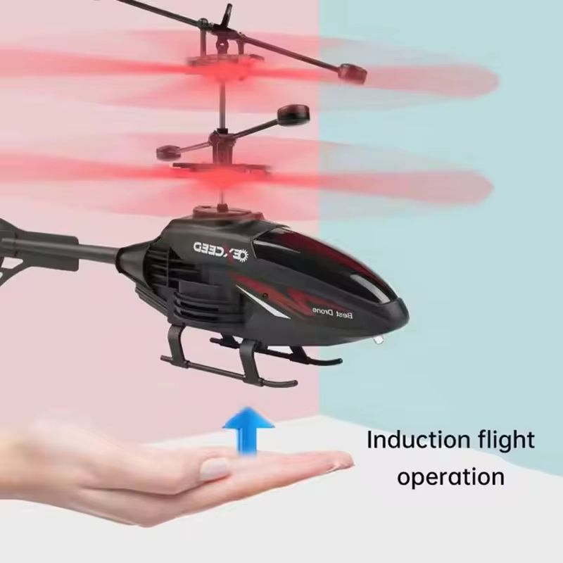 GestureFly GestureSensor Indoor Flying Toy Helicopter Infrared Remote LED Light 1