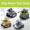 ArmourPull 4Piece Alloy Armored Tank Car Model Set For Kids Collectors 1