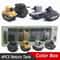 ArmourPull 4Piece Alloy Armored Tank Car Model Set For Kids Collectors 6