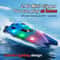 WaveMaster 24 GHz Waterproof RC Racing Boat With 360 Flip LED Effects 0