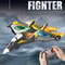 SkyStrike 4Channel 24 GHz RC Fighter Jet With 360 Roll LED Light 0