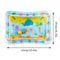 AquaCuddle Infant Water Play Mat Inflatable Tummy Time Cushion For Babies Toddlers 4