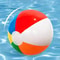 SplashParty 10Piece Inflatable Beach Ball Set Colorful Pool Party Water Game Balls 1