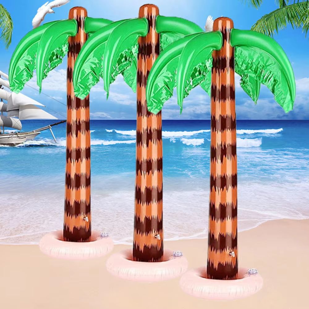 TropiScene 31 Ft Inflatable Coconut Tree Decor Poolside Outdoor Party Prop 5
