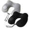 PressEase Inflatable Travel Neck Pillow Compact PressToInflate Cushion For Travel Camping Busines 0
