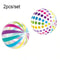 CrystalStripe Duo 15 Transparent Striped Inflatable Beach Ball Set 2Pack For Pool Party Fun 0
