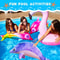 RainbowSplash Inflatable Dolphin Toy OceanTheme Party Pool Decoration 1