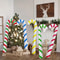 FestiveCane Thick PVC Inflatable Candy Cane Decoration Outdoor Holiday Ornament 0