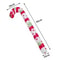 FestiveCane Thick PVC Inflatable Candy Cane Decoration Outdoor Holiday Ornament 7