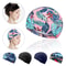 HydroFlex Adult Polyester Swim Cap HighStretch Fabric Bathing Hat For Pool Travel Leisure 2