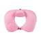 PressEase Inflatable Travel Neck Pillow Compact PresstoInflate Cushion With Detachable Cover For T 6