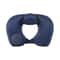 PressEase Inflatable Travel Neck Pillow Compact PresstoInflate Cushion With Detachable Cover For T 7