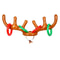 ReindeerRing Toss Inflatable Antler Game Set 2Pack With Toss Rings For Holiday Fun 3