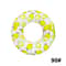LemonSplash Inflatable Underarm Hoop Lemon Print Inflatable Pool Beach Floating Ring 9