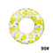 LemonSplash Inflatable Underarm Hoop Lemon Print Inflatable Pool Beach Floating Ring 9