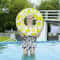 LemonSplash Inflatable Underarm Hoop Lemon Print Inflatable Pool Beach Floating Ring 1