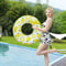 LemonSplash Inflatable Underarm Hoop Lemon Print Inflatable Pool Beach Floating Ring 2