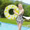 LemonSplash Inflatable Underarm Hoop Lemon Print Inflatable Pool Beach Floating Ring 3