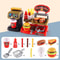 MiniDiner RolePlay Fast Food Kitchen Set Cashier Burger Fries Station For Kids 9