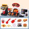 MiniDiner RolePlay Fast Food Kitchen Set Cashier Burger Fries Station For Kids 10