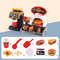 MiniDiner RolePlay Fast Food Kitchen Set Cashier Burger Fries Station For Kids 12