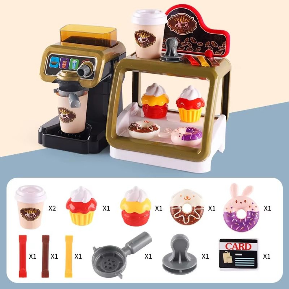 MiniDiner RolePlay Fast Food Kitchen Set Cashier Burger Fries Station For Kids 6