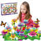 BloomBuilder DIY Flower Garden Blocks Playset Creative Floral Garden Building Toy For Kids Parent 0